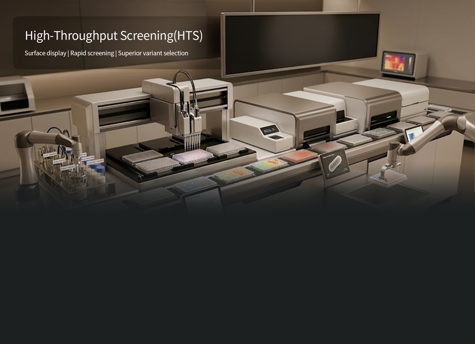 Find faster, select smarter — surface display and screening